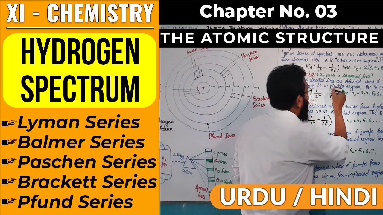 Hydrogen Spectrum with Numerical || CH#3 || The Atomic Structure || XI-Chemistry || Sindh Board