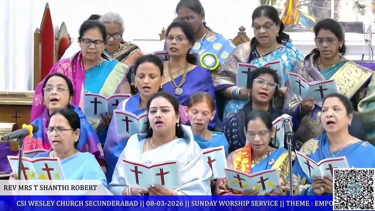 LENTEN SONG - WESLEY WOMEN'S FELLOWSHIP CHOIR, SECUNDERABAD
