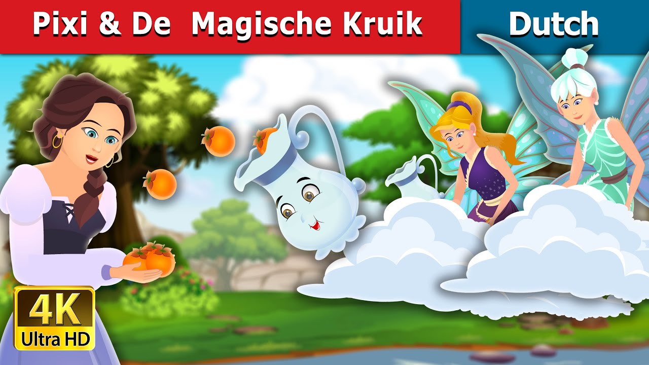 Pixi & De  Magische Kruik | Pixi & the Magic Pitcher | Dutch Fairy Tales