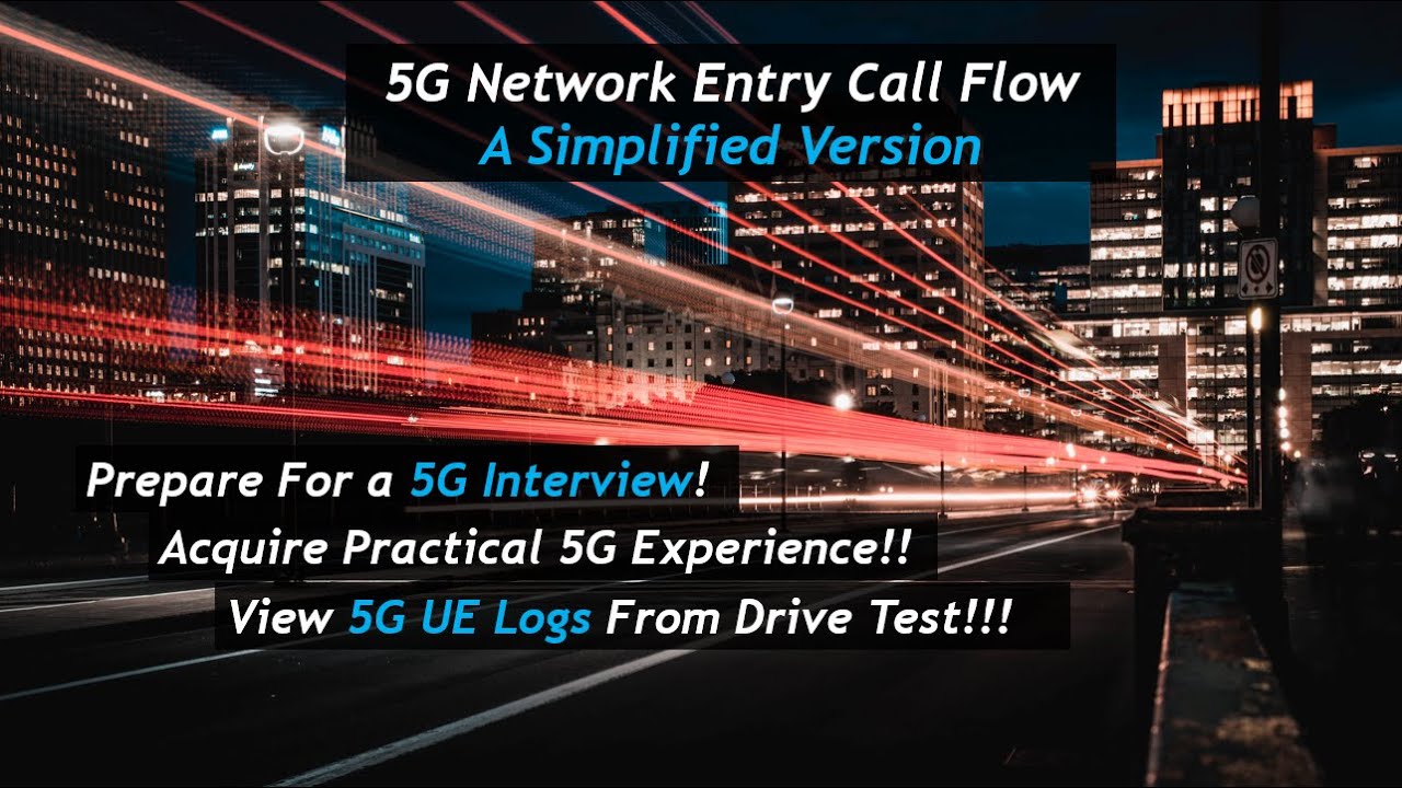 Потоки вызовов 5G (Сессия 1): как UE 5G выполняет первоначальный доступ