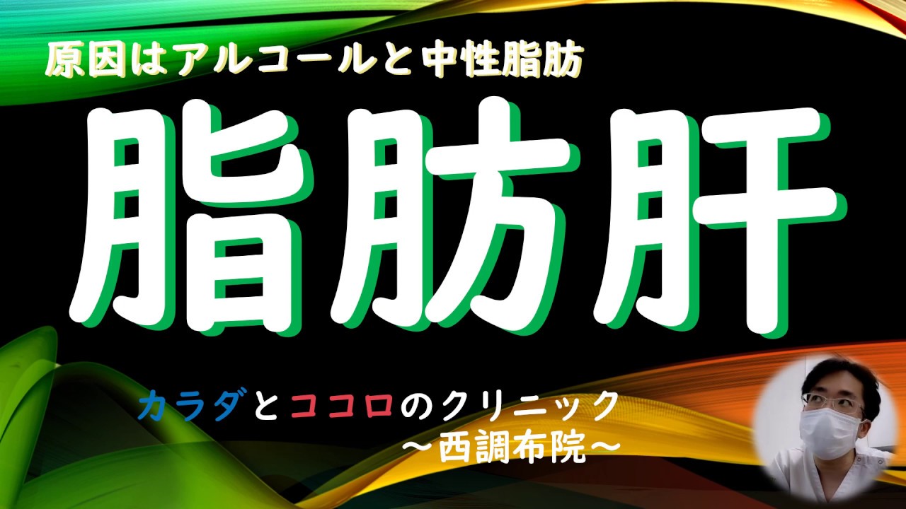 先日の「脂肪」つながりで今日は「脂肪肝」についてお話します 症状はほぼ無く 人によっては進行するとダルさを訴える方も 太っている人=脂肪肝とは限らない 原因や診断、治療方法などについてお話していきます