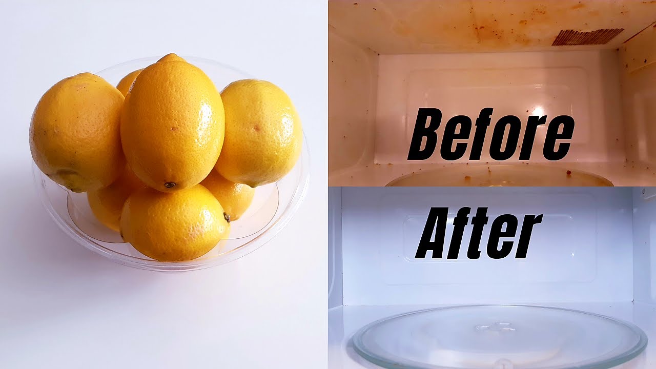Clean your Microwave with One Lemon, the result will surprise you |No Soap & Water |Quick & Easy