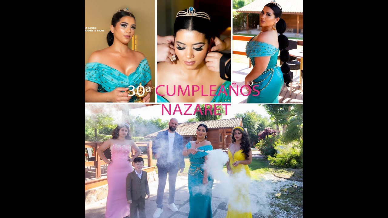 CUMPLEAÑOS NAZARET   - PRIMERA PARTE