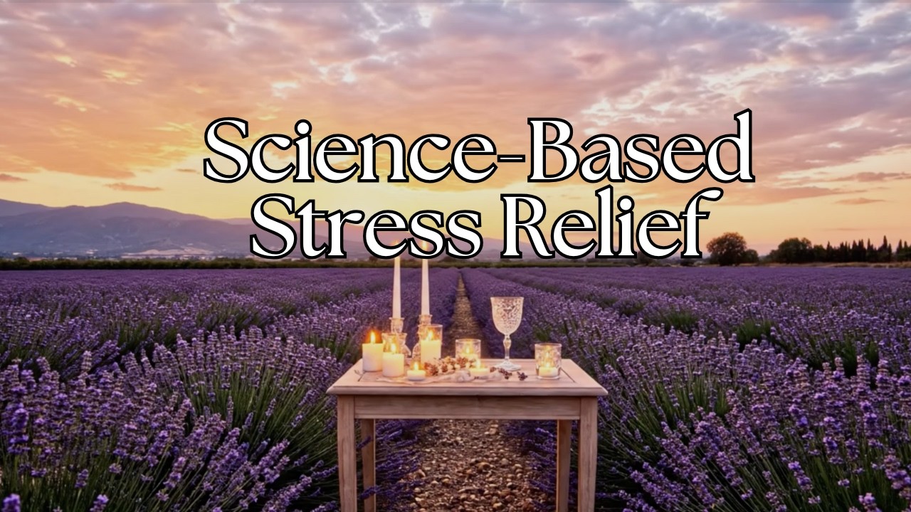 60 BPM Smooth Jazz 🌿 Lavender Garden | Science-Based Stress Relief