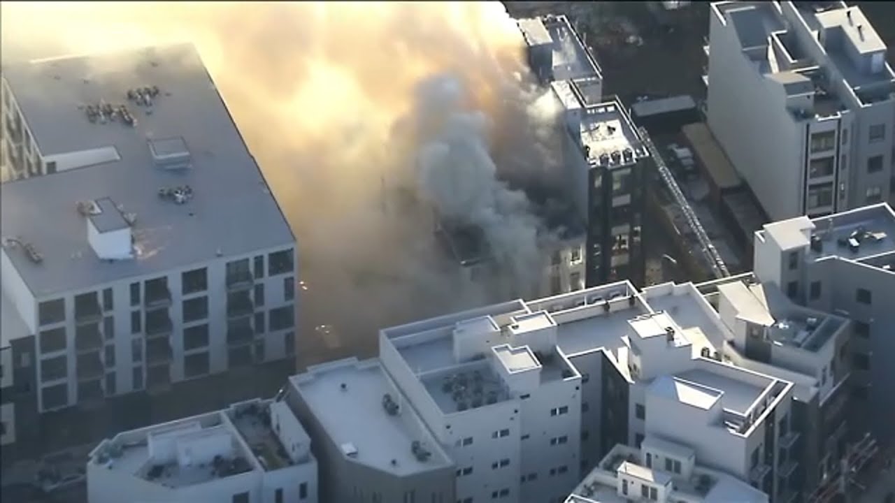 LIVE VIDEO: Crews battling massive fire in Philadelphia's Francisville neighborhood