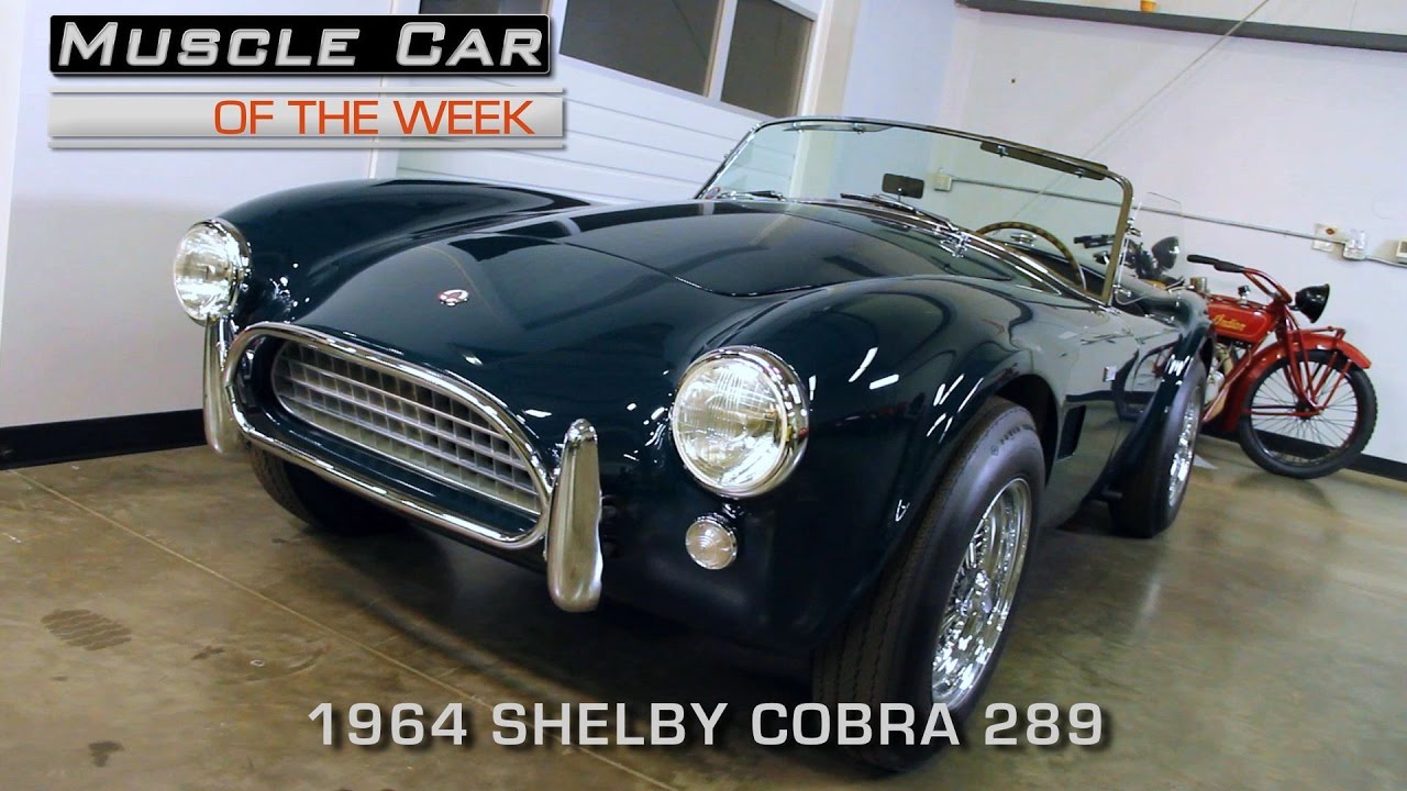 1964 Shelby Cobra 289-Muscle Car Of The Week Video Episode #176: