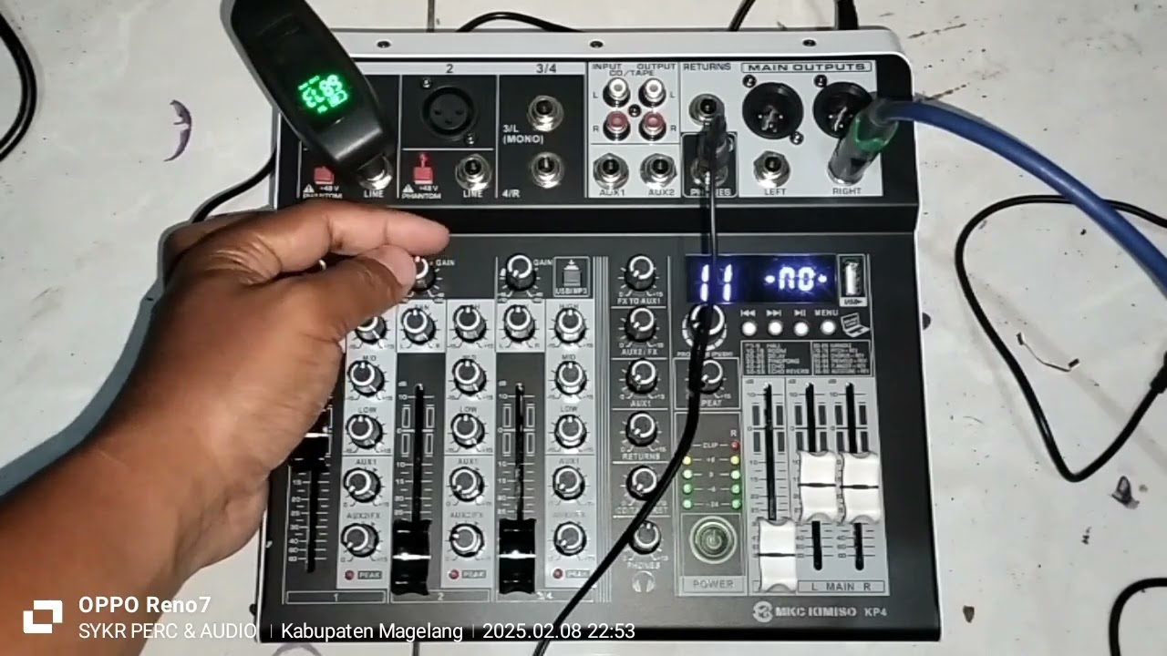 TUTORIAL MIXER KP4 (PENJELASAN FUNGSI & SETTING FX) #mixermurah #bass #viralvideo