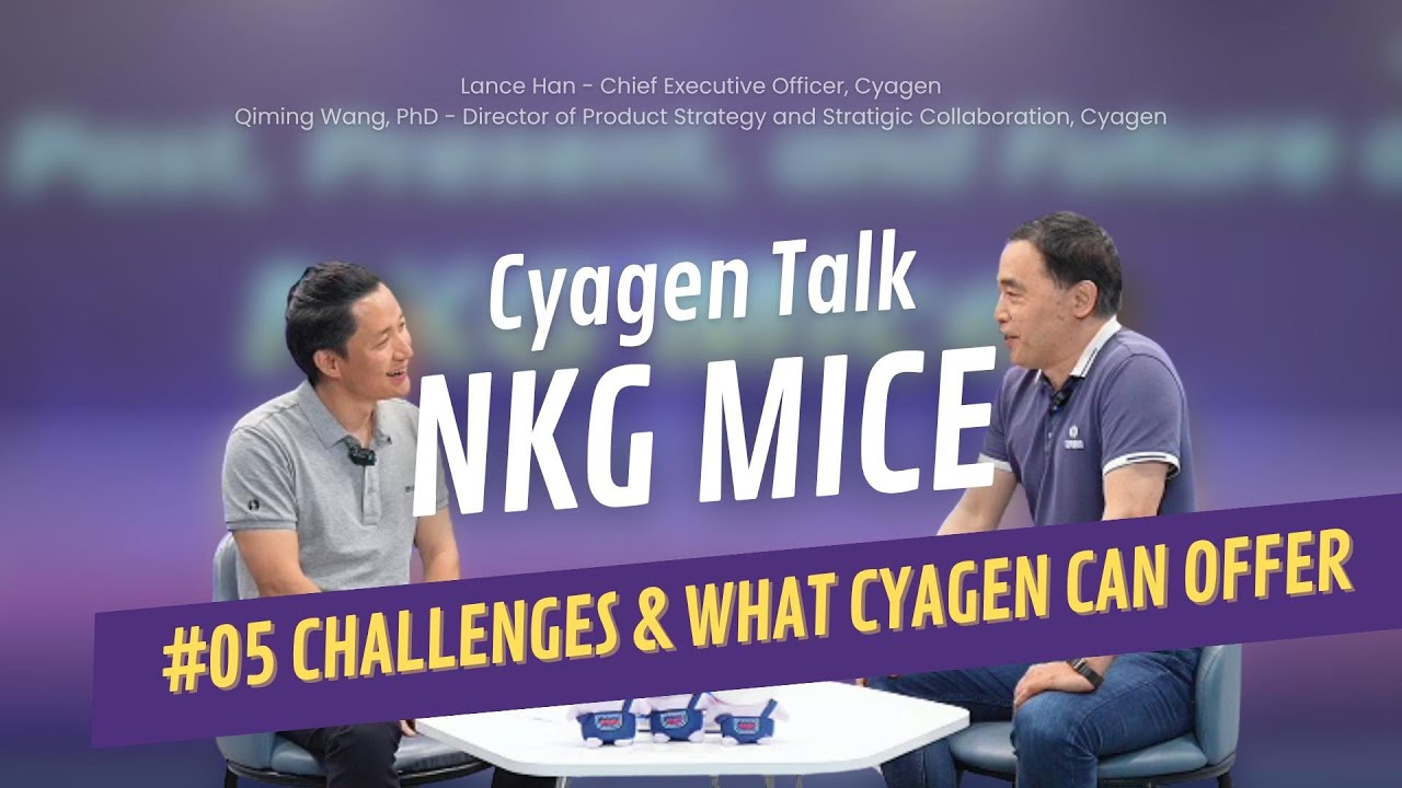 Solving the Key Challenges of NKG Mice | Cyagen Talk