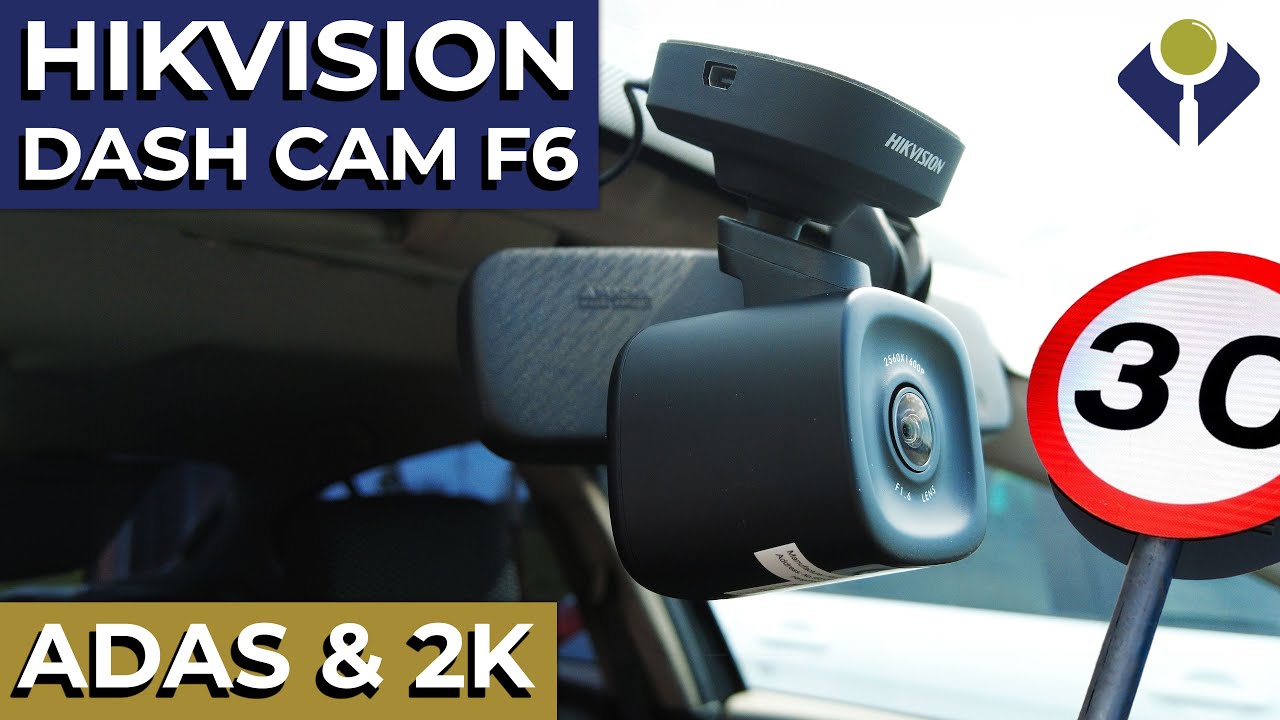 Camera auto ce citește indicatoarele de viteză | Hikvision Dashcam F6