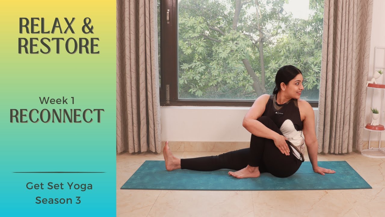 Day 3 | Reconnect | 20 mins Full Body Stretching Yoga Practice | Get Set Yoga S3