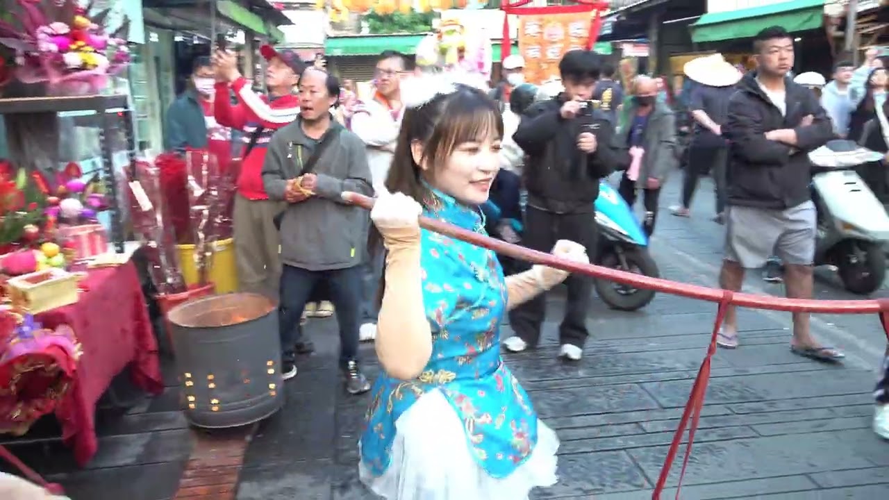 包家潮州六姐妹 素蘭陣2026 0221彰化鹿港鎮福德祠遶境踩街 新春納綵迎財神境2