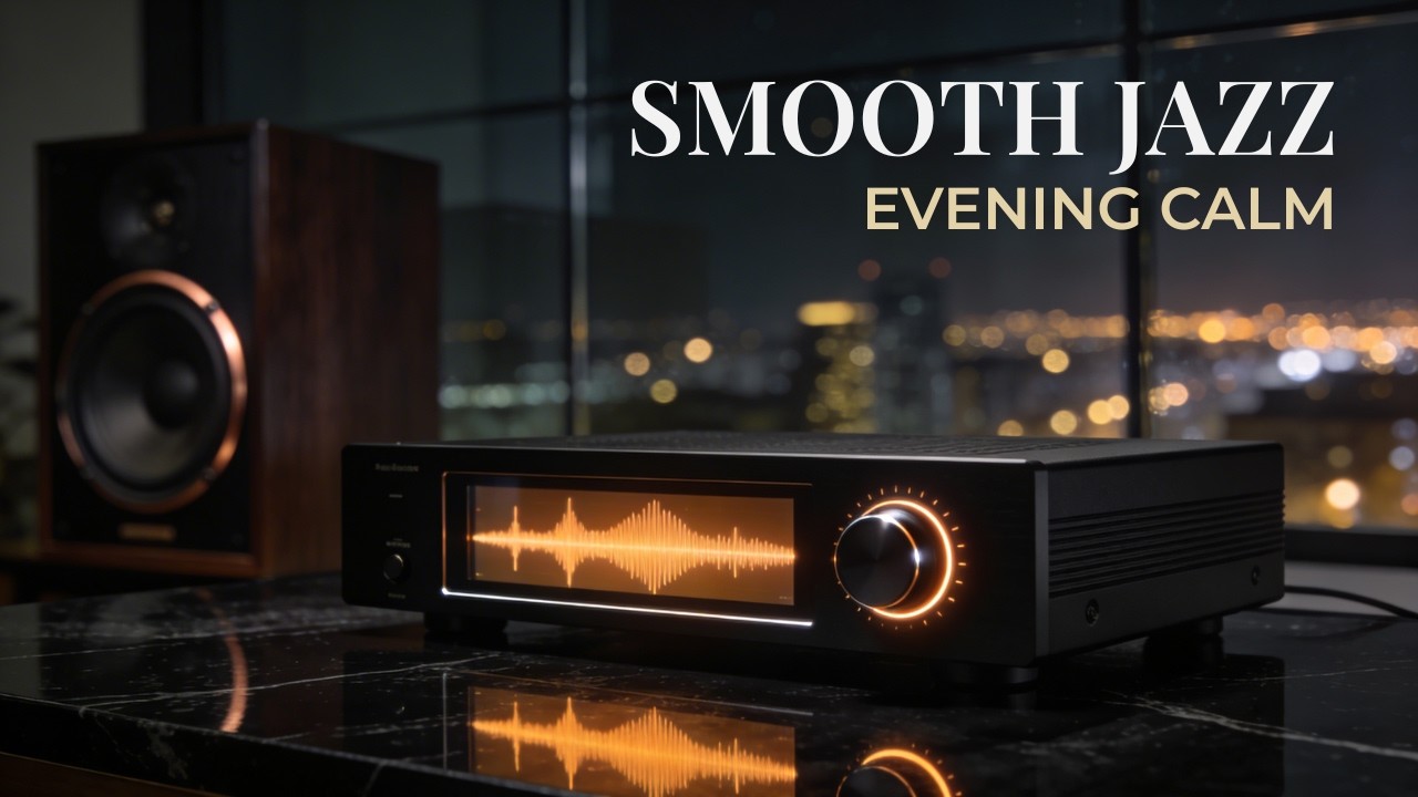 Smooth Jazz & Soul R&B – Warm Evening Ambience for Calm Listening & Gentle Ease