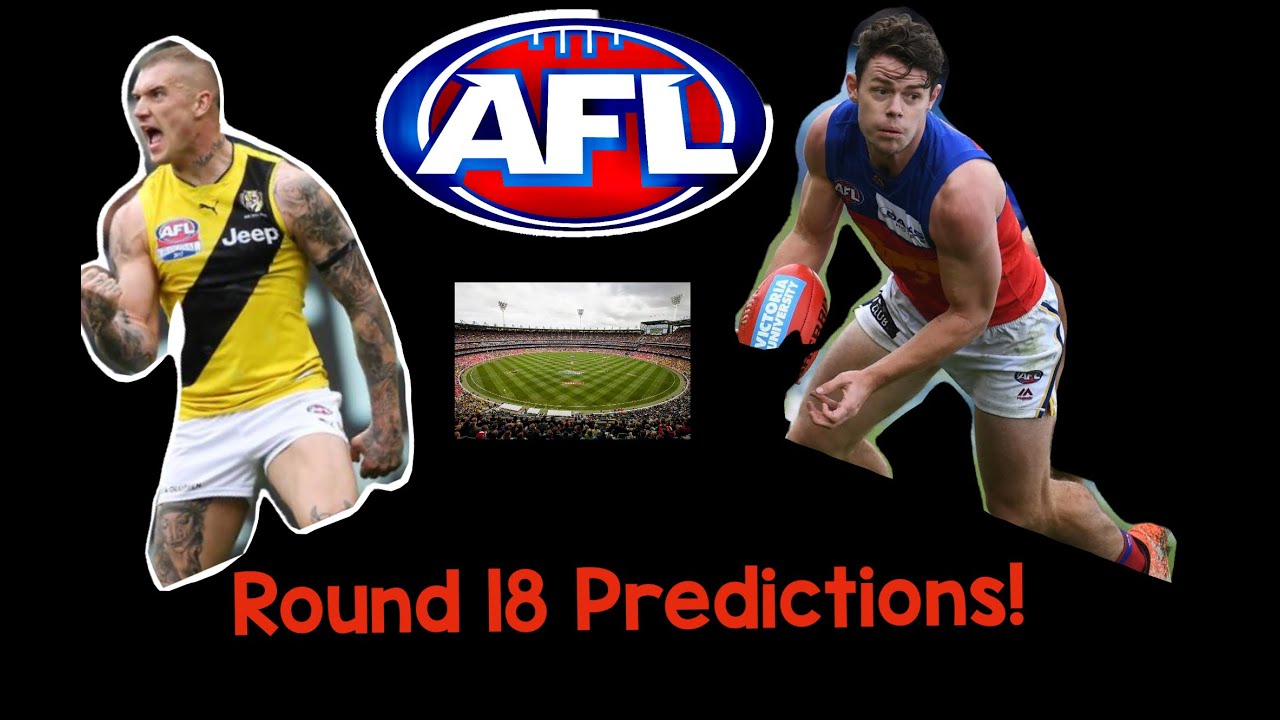 AFL 2021 Round 18 Predictions | WildcatJosh10