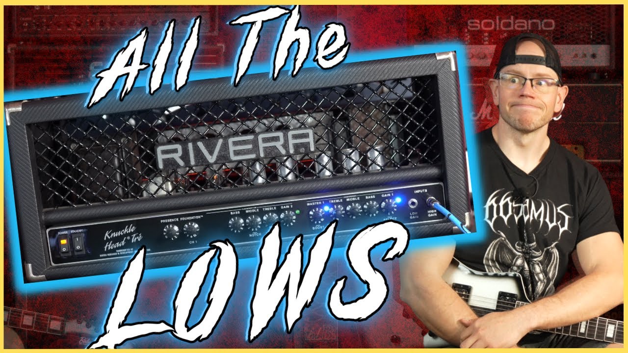 MASSIVE LOW END - Rivera Knucklehead K Tre Tube Amplifier