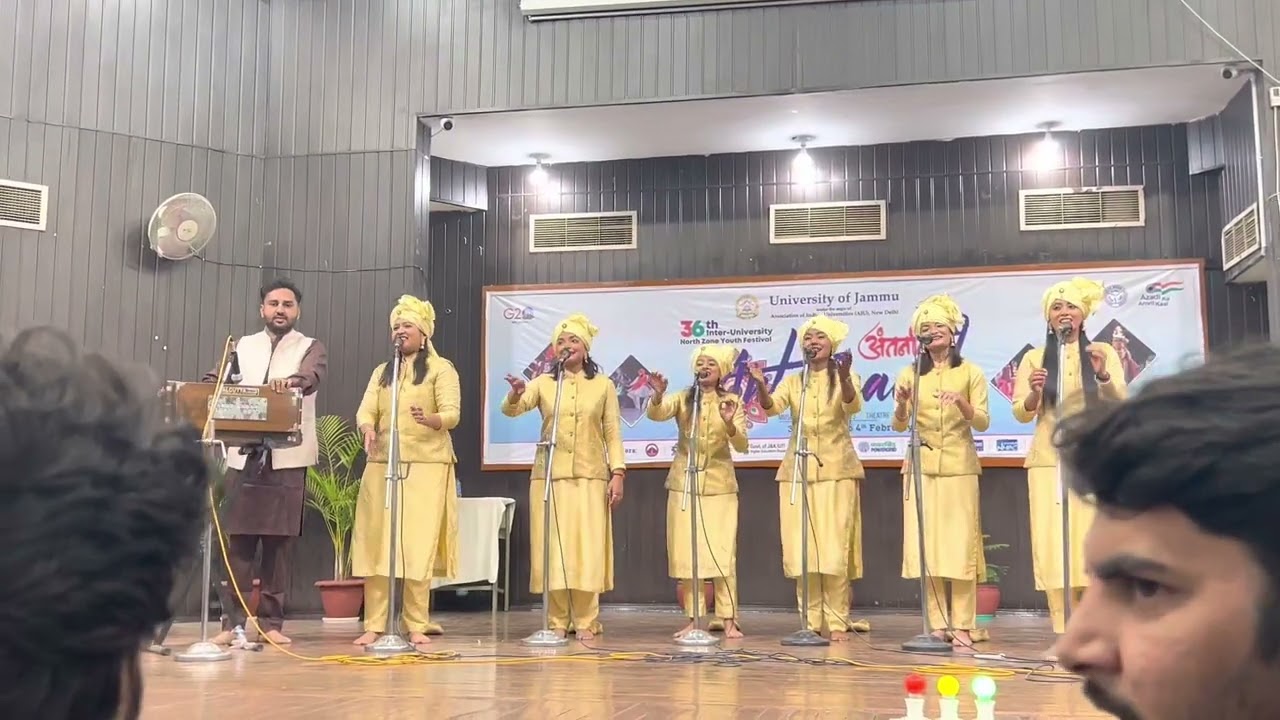 Antarnaad|Group Song By LPU University Jalandhar at North Zone Youth Festival