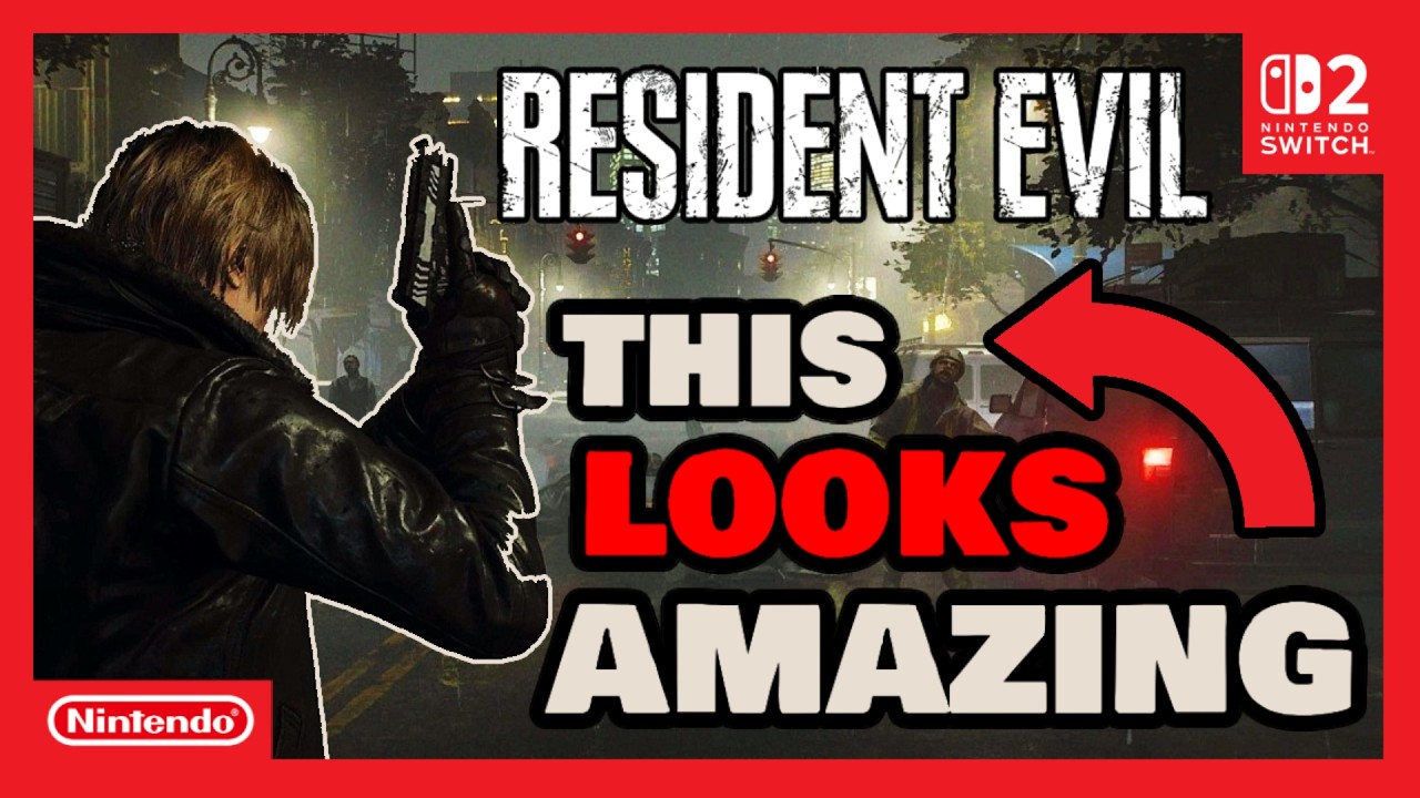 Resident Evil 9 на Switch 2 выглядит потрясающе! #re9 #re9requiem #review #preview #switch2