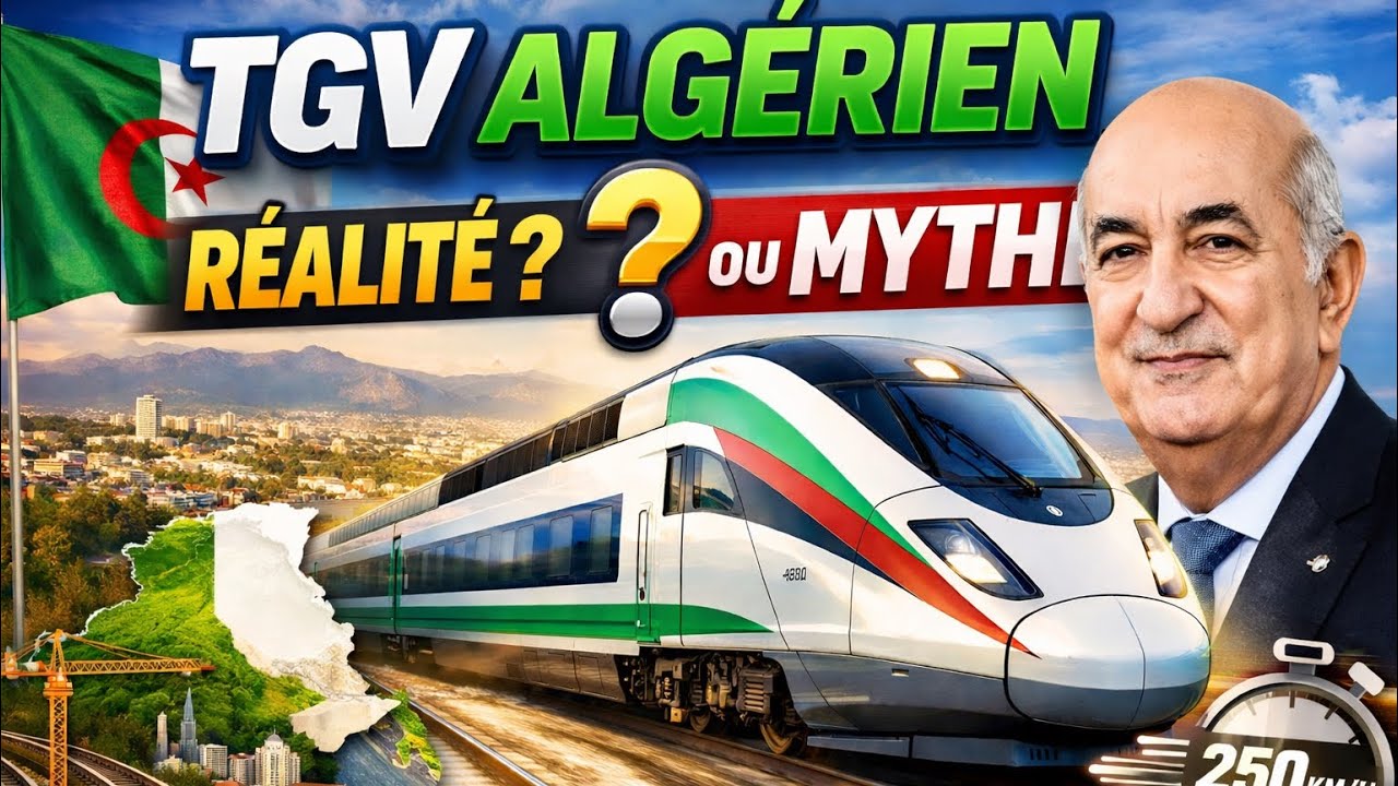 👉 TGV Algérien 🇩🇿 : Réalité ou Simple Mythe ? Toute la Vérité !