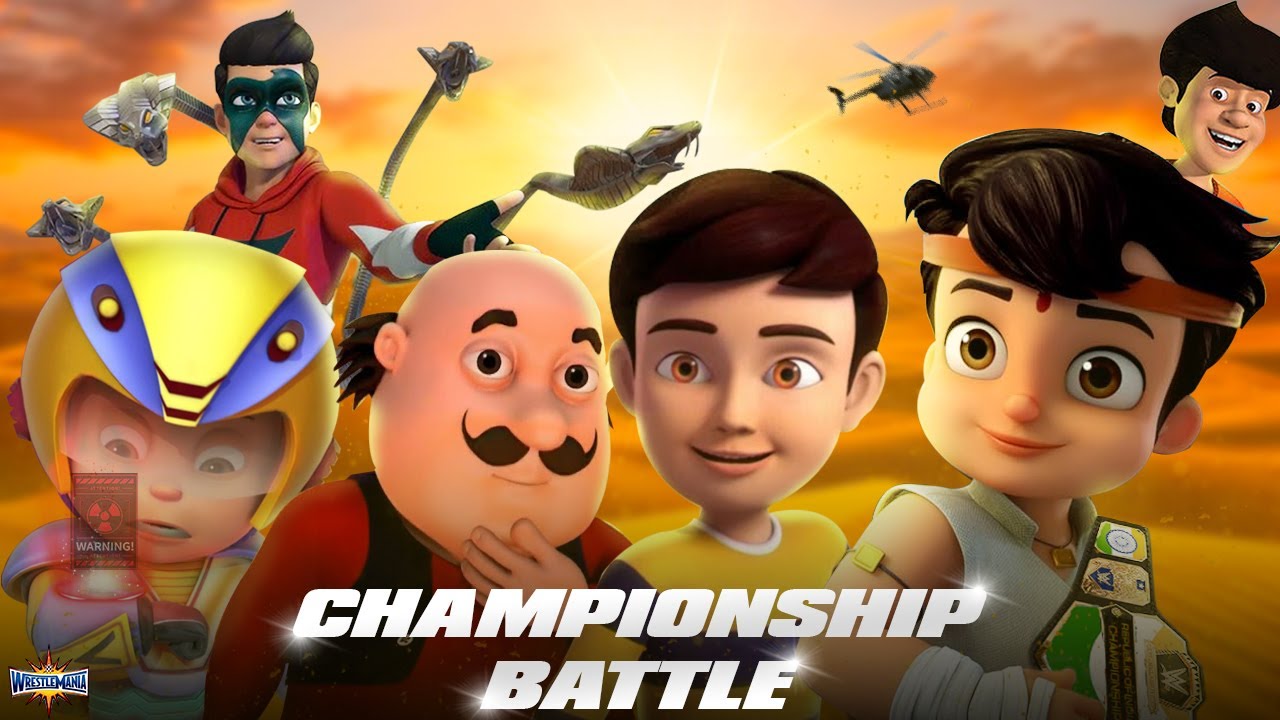 Rudra vs Vir the Robot boy vs Motu vs Bheem vs Ekans vs Gattu - Epic Championship Battle