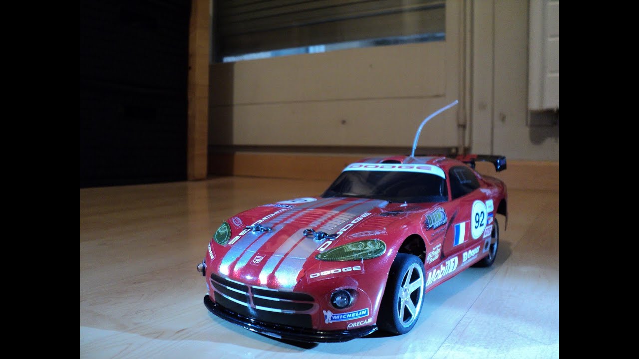 HPI Micro RS 4 - Dodge Viper -100Km/h !!!-