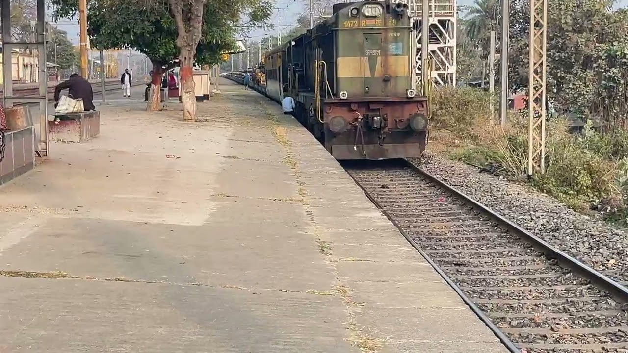 Charlapalli exp crossing chota Ambana skip part 2 