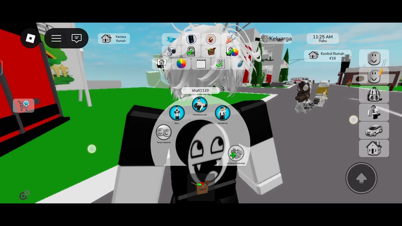 main roblox sama aku lagi gaes