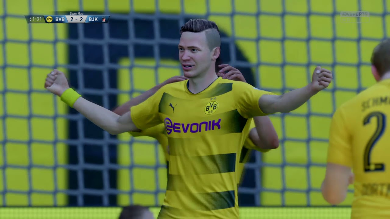 FIFA 18 Dortmund - Beşiktaş Multiplayer Gameplay (Multiplay Oynayış) #010