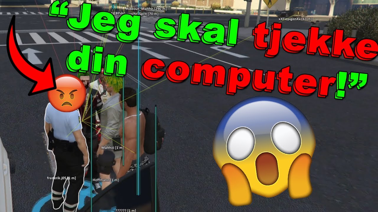 ADMIN VILLE TJEKKE MIN COMPUTER! (FiveM)