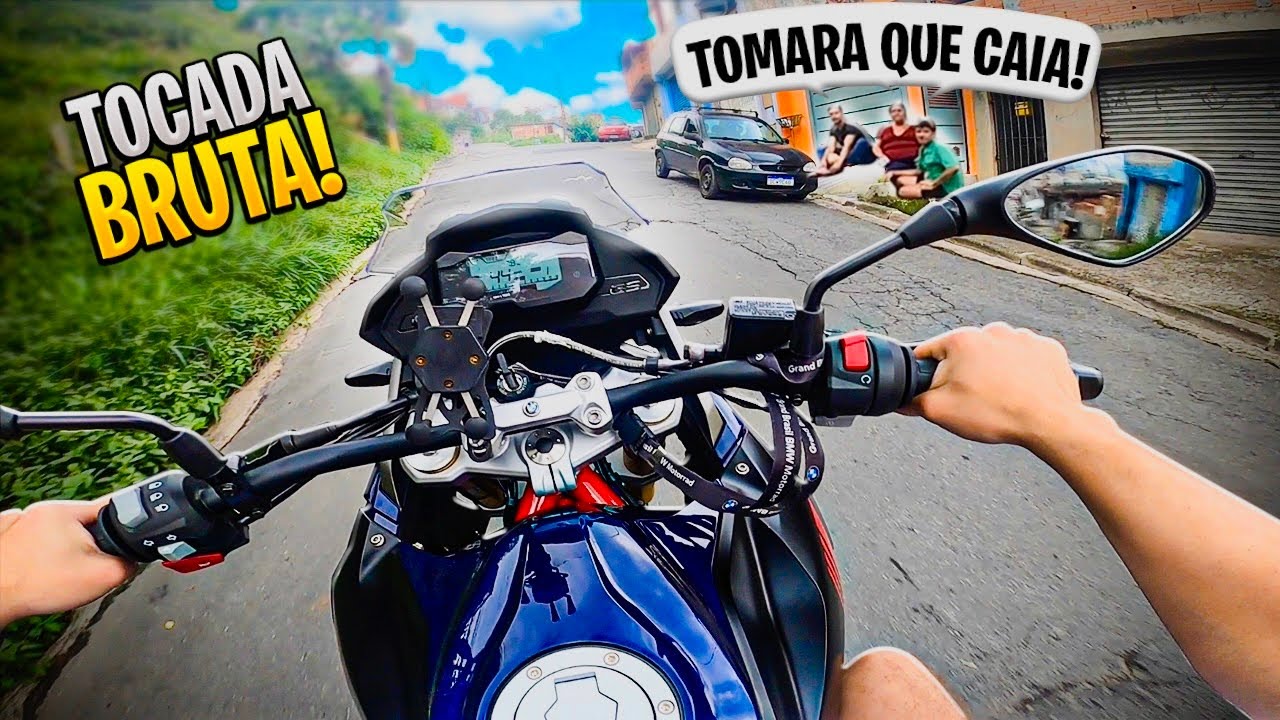 NO MORRO DE BMW 310 GS