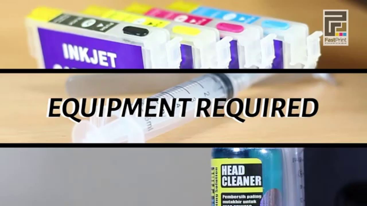 Tutorial How To Clean Printer Head Canon, Epson, Brother and HP Quickly and Easily