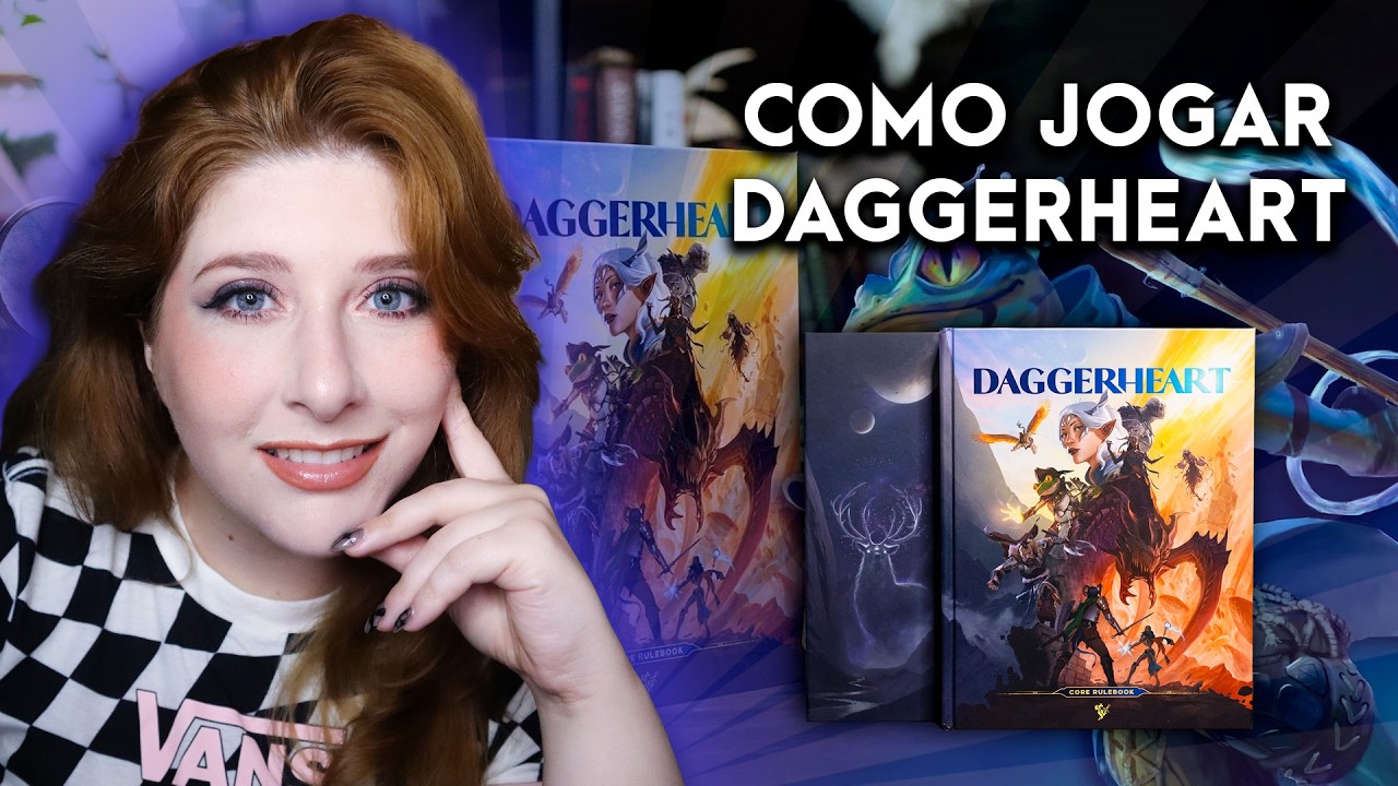 Como Jogar Daggerheart: sistema, dados e criação de personagem