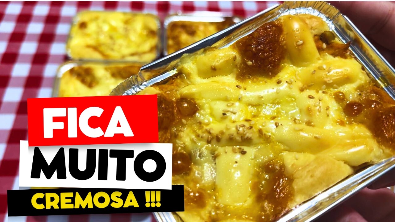 Torta Cremosa de Frango com Queijo - Desmancha na Boca!!!