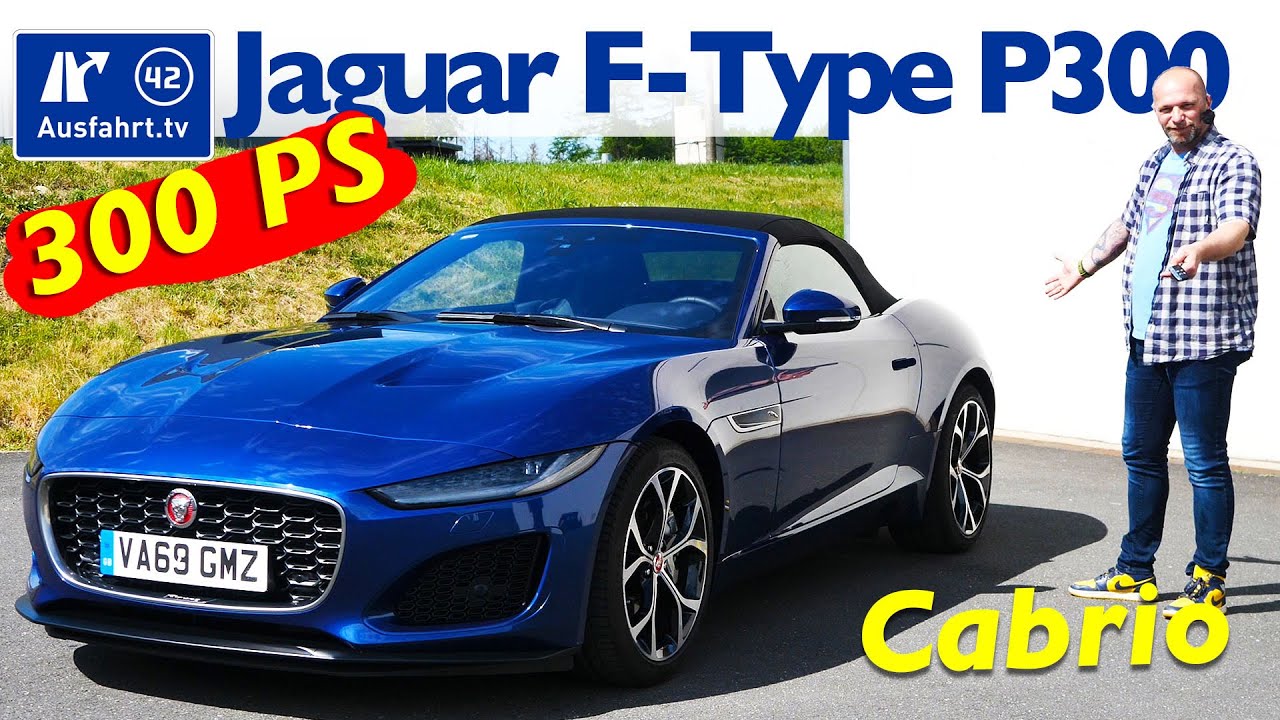 2020 Jaguar F Type P300 Cabriolet   Fahrbericht der Probefahrt  Test   Review