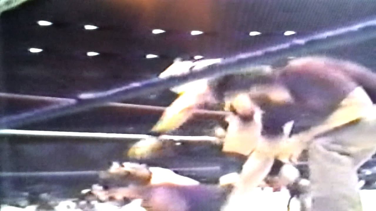 Jerry Lawler vs  Lord Humongous with Jiim Neidhart & Ox Baker interfering (April 30, 1984)