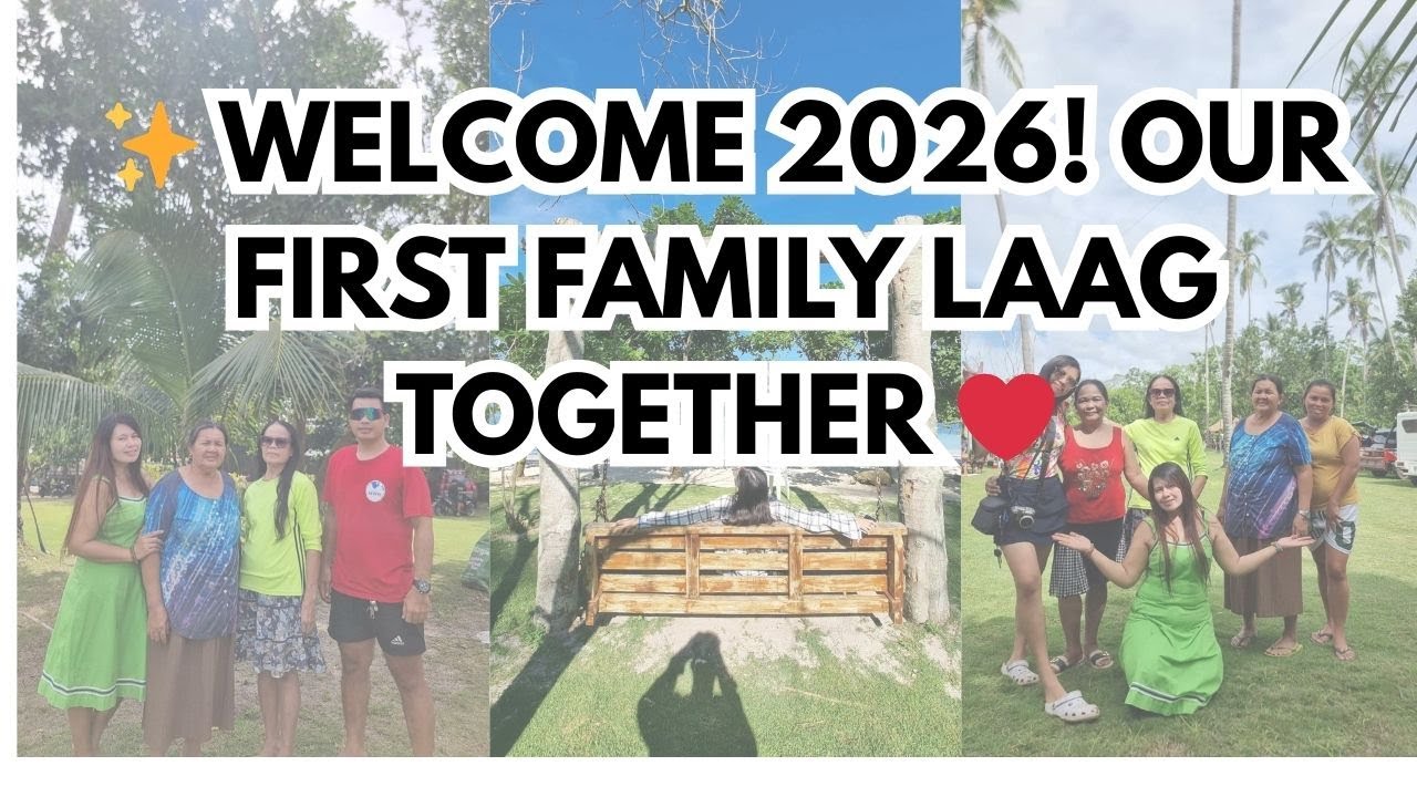 ✨ Welcoming the New Year with Our First Family Hangout at Himensulan Beach ☀️🌊