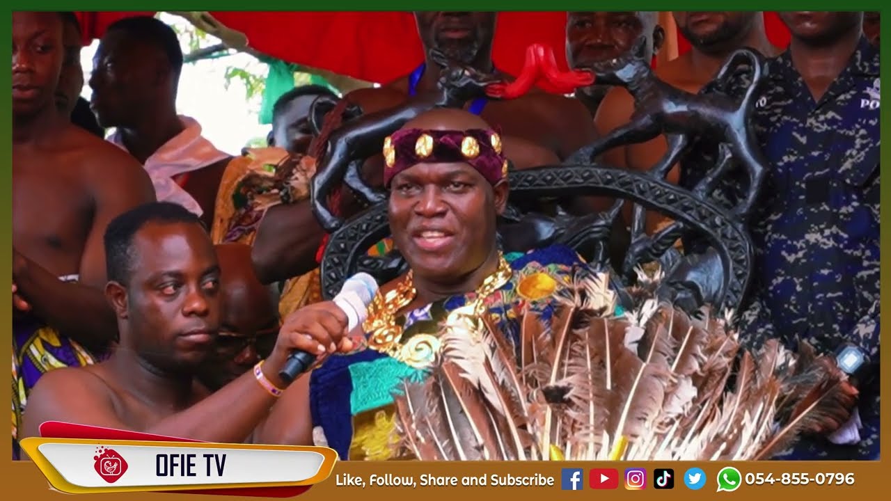 Odeneho Kwarfo Akoto #Akwamuhene's speech at the 60th anniversary celebration of Nana Afrakomaa II