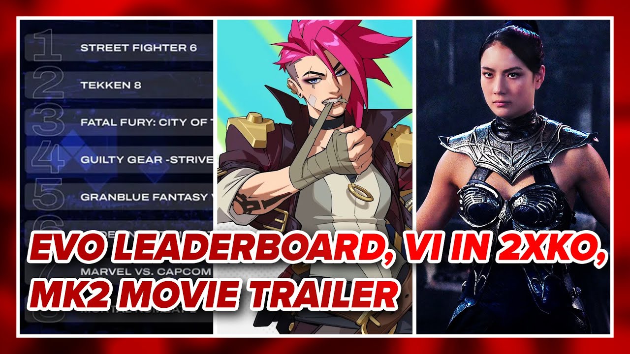 Evo 2025 Leaderboard, 2XKO Updates, and Mortal Kombat 2 Trailer | Double Tap 412