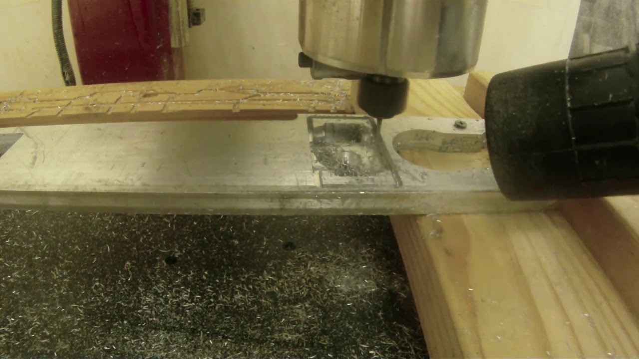 Aluminium HSM Machining/fusion 360 adaptive machining