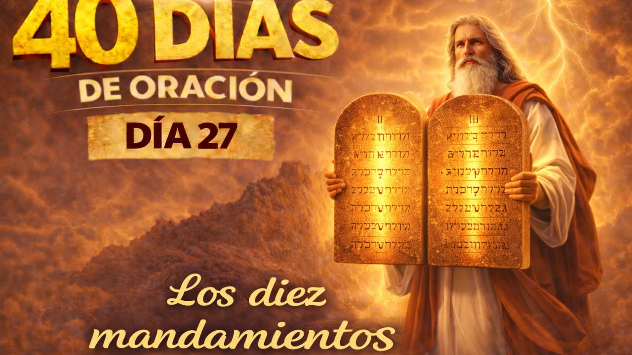 40 DÍAS DE ORACIÓN DIA 27 LOS DIEZ MANDAMIENTOS