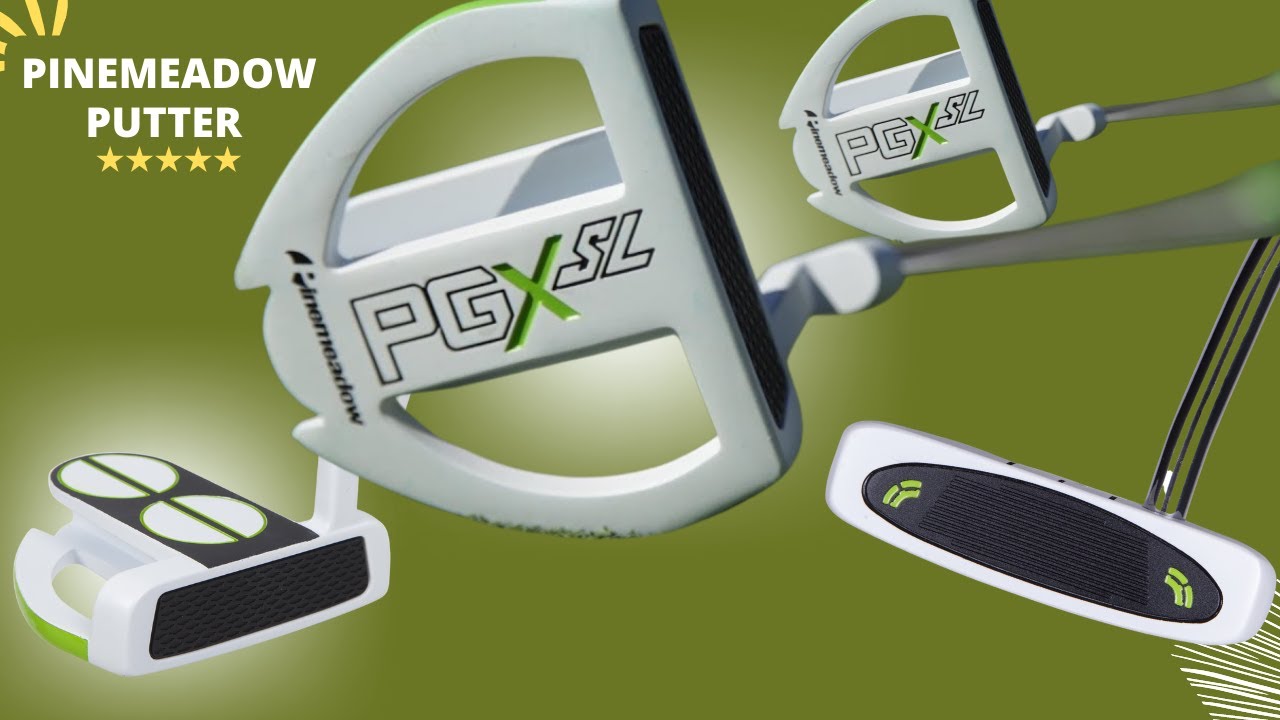 PINEMEADOW GOLF MEN'S PGX SL PUTTER REVIEWS 2022 | GOLF PUTTERS REVIEW- PGX