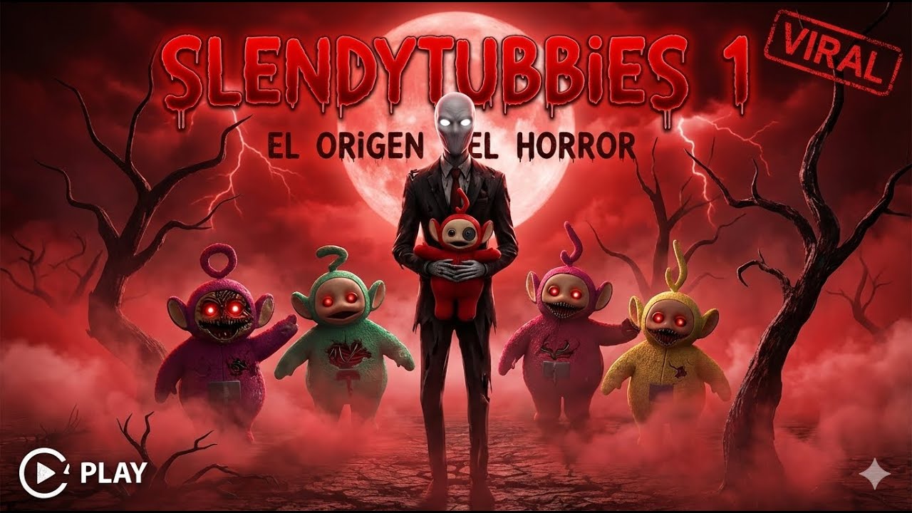 NO JUEGUES A ESTO SOLO...😲 SLENDERTUBBIES 1 | Viernes random EP.2 #terror #slendytubbies #horror