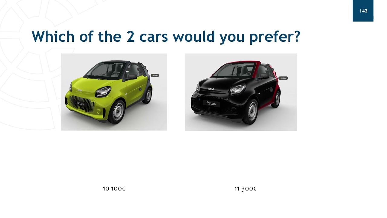 Discrete Choice Experiment: Theory and examples (Discrete Conjoint Analysis). Part 0