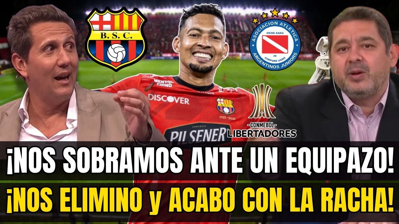 ¡NO LO PUEDEN CREER! PRENSA ARGENTINA REACCIONA ASI AL BARCELONA vs ARGENTINOS JUNIORS  LIBERTADORES