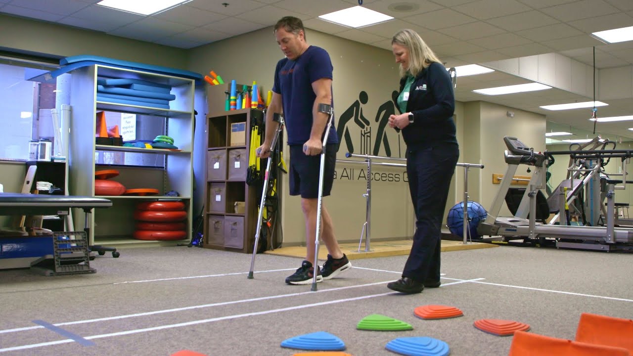 Paralyzed By Spinal Cord Stroke, Strengthened Through Therapy - Medical Minute