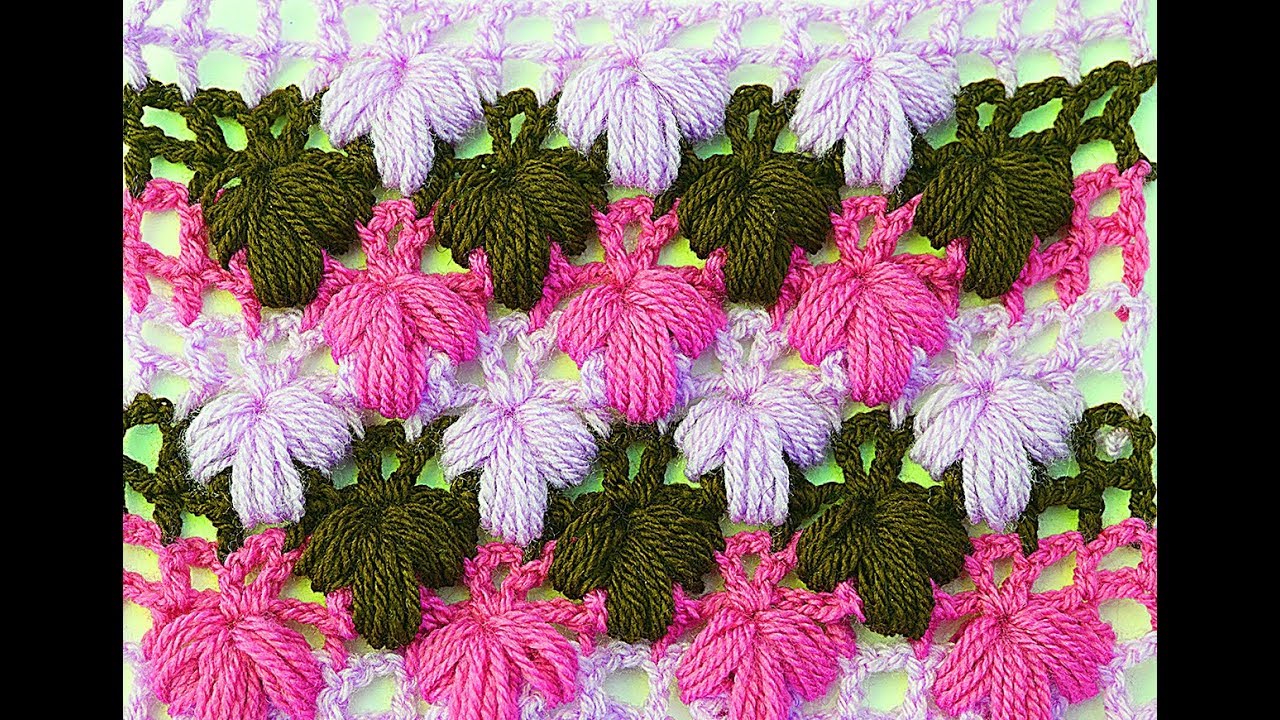 Crochet stitch puff very easy