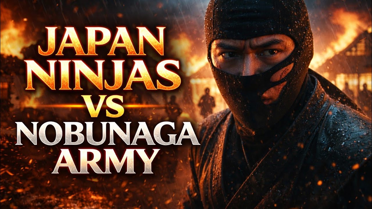 The Night Japan Ninja Challenged Nobunaga Army
