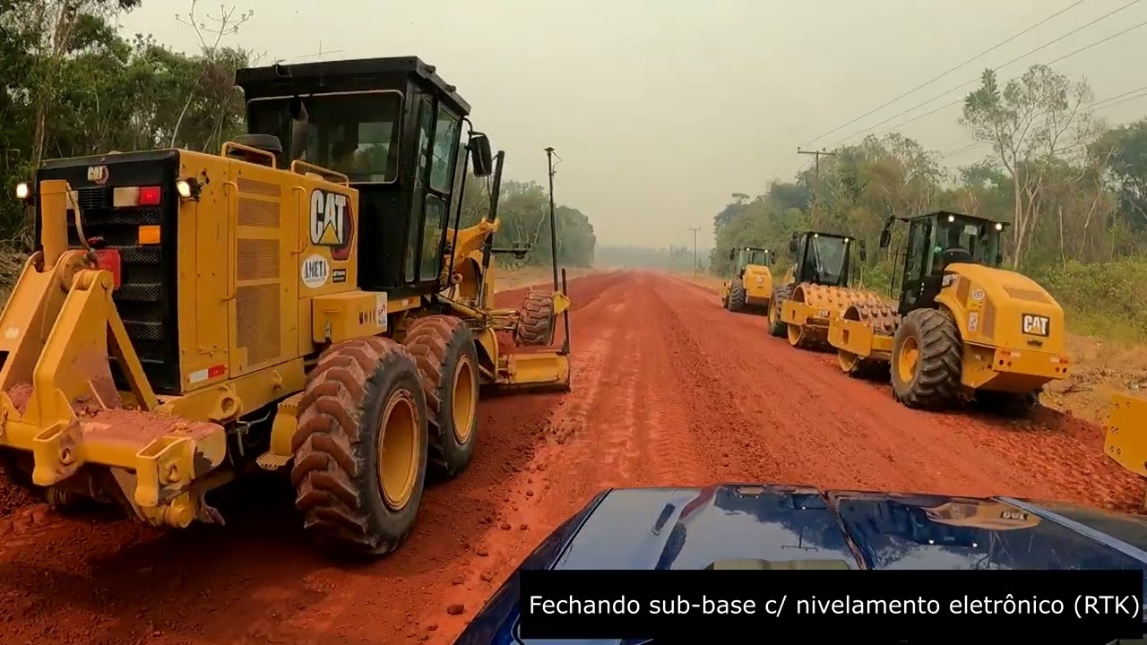 Etapas implantação da Rodovia PA-151 (Primeiros 25km)