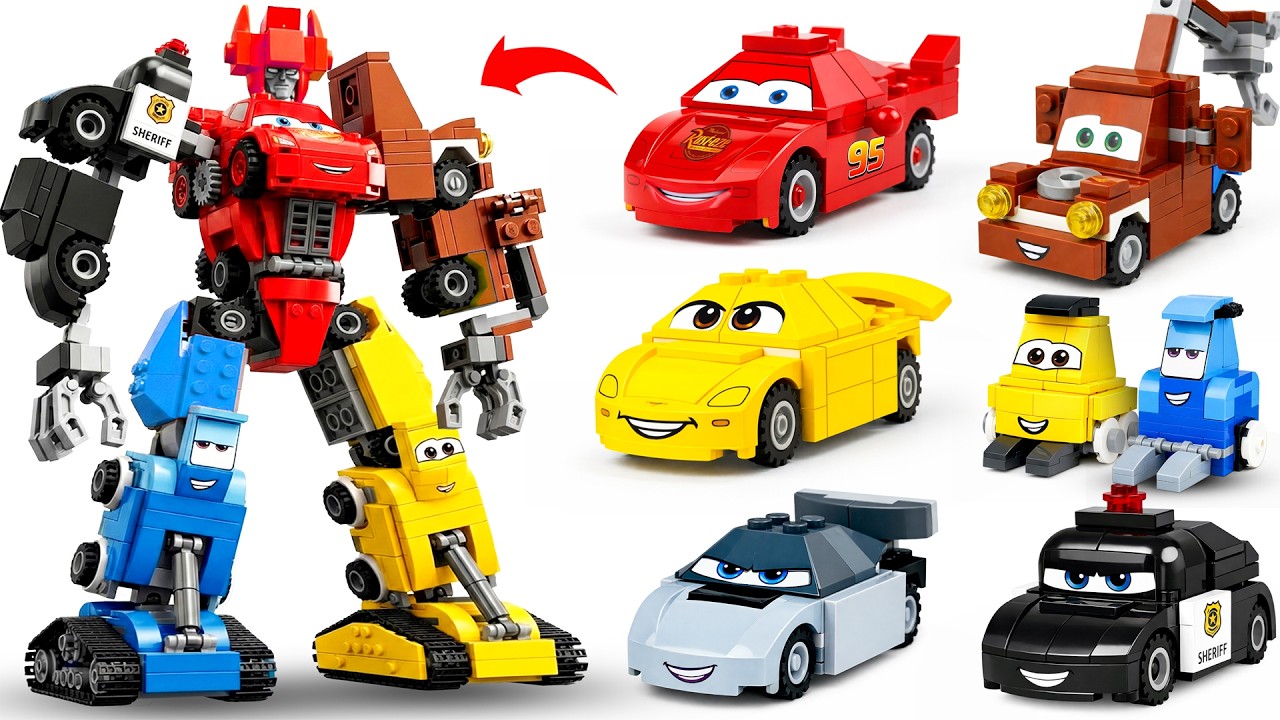 저는 모든 LEGO 자동차를 하나의 궁극의 슈퍼카로 합쳤습니다! | AM Bricks Korea