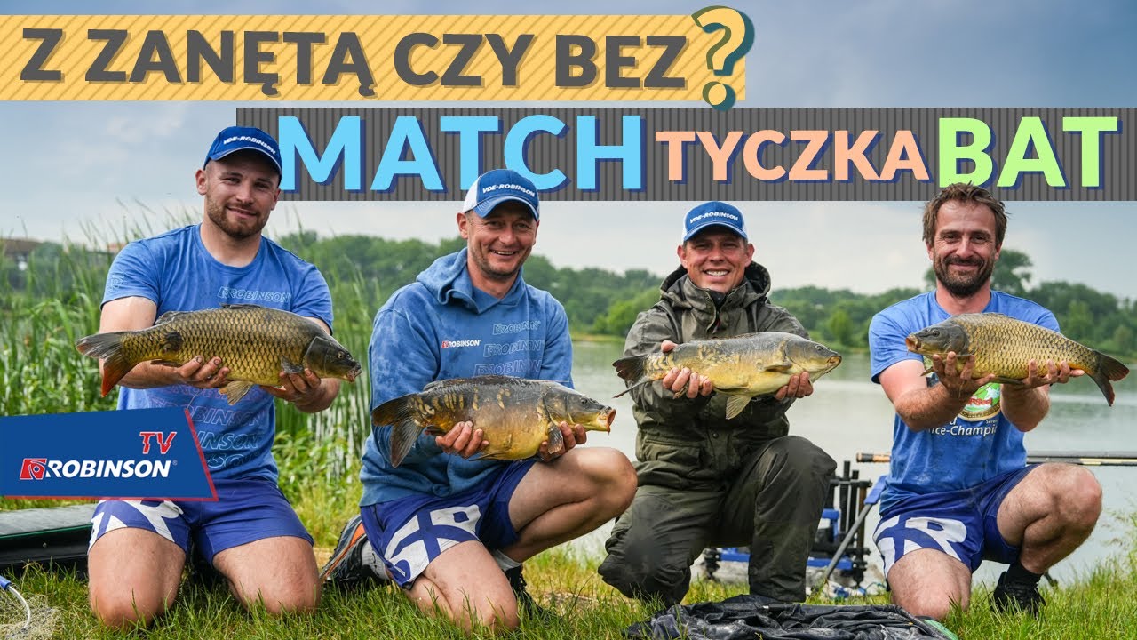 Z zanętą czy bez? Match, tyczka, bat - która technika będzie najskuteczniejsza? #RELACJEROBINSONA 20