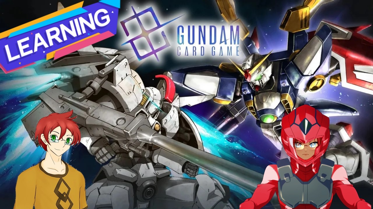 Learning Gundam TCG w/ LuminarGamer