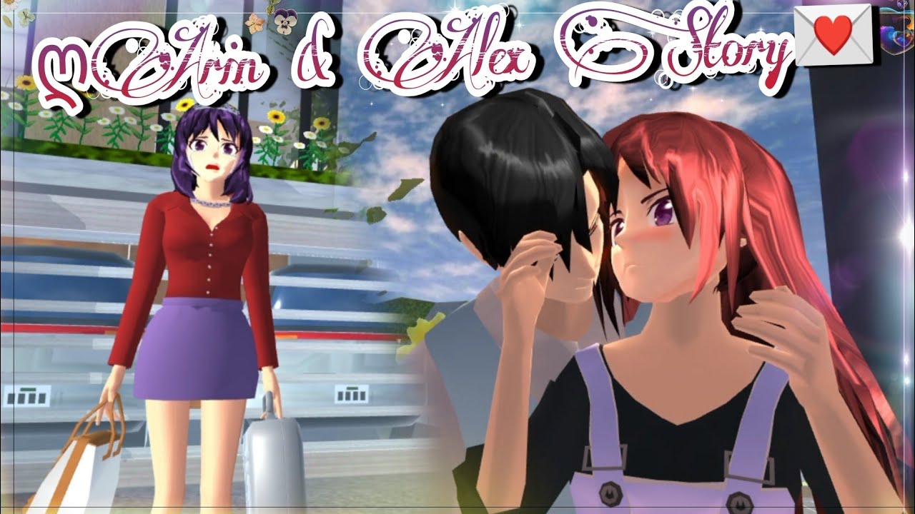 BECCA MINGGAT‼️Janji Alex ke Arin, Janji palsu/sungguhan? ღARLEX STORY💌| Sakura school simulator